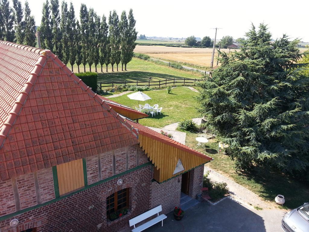 Gite De La Ferme Des Crins Blancs Vila Hazebrouck Quarto foto